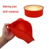 Round Silicone Egg Baking Pans; Cup Pastry Muffins Cake Molds; Baking Accessories; Silicone Molds